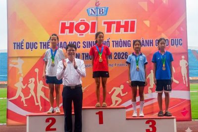 VINH DANH HỌC SINH ĐẠT GIẢI TẠI HỘI THI THỂ DỤC THỂ THAO CẤP TỈNH NINH BÌNH